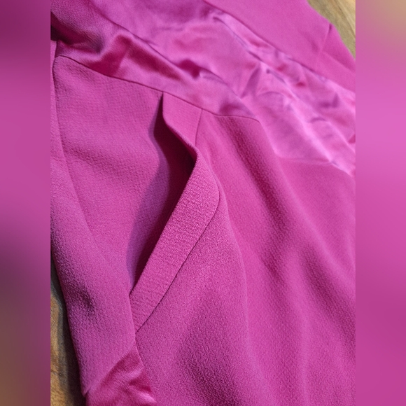 BCBGMaxAzria Claudine Bright Berry Pink Magenta Dress 6 - Picture 6 of 8